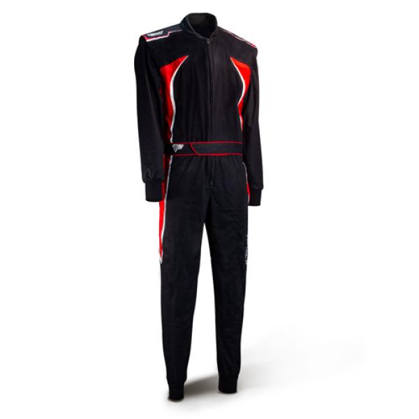 Speed Overall Hobby | DETROIT HS-3 | schwarz,weiß-rot | Gr. XXL